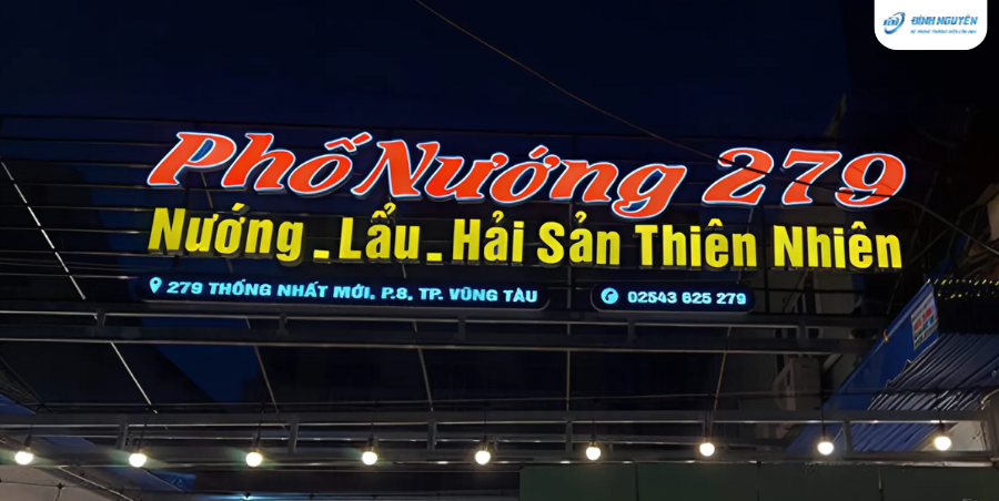 Xu Hướng Thiết Kế Bảng Hiệu Cho Nhà Hàng Hải Sản 