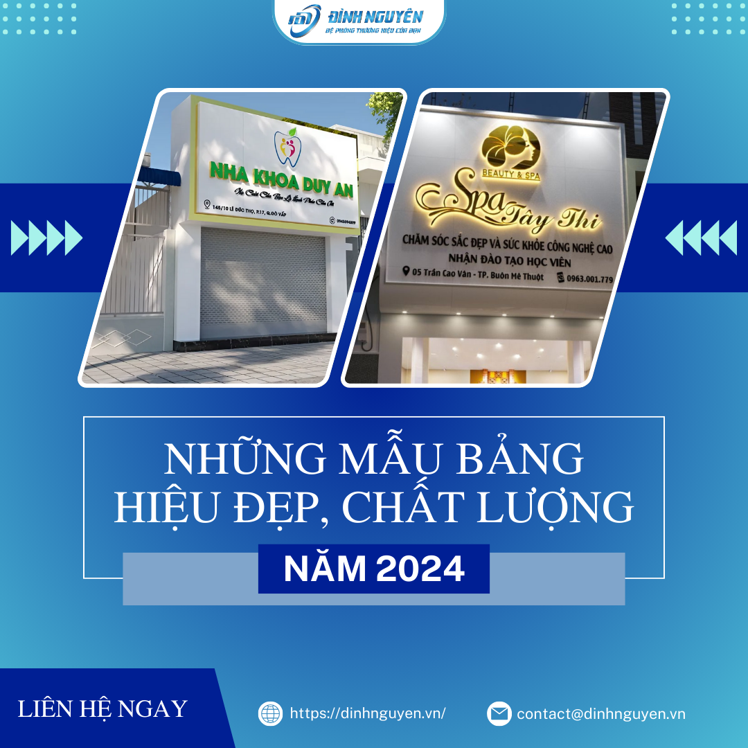 Gợi Ý Những Mẫu Bảng Quảng Cáo Đẹp Năm 2024