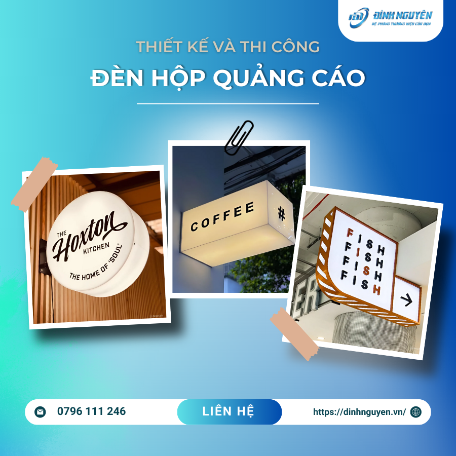 Làm Hộp Đèn Quảng Cáo Giá Rẻ Ở Đâu?