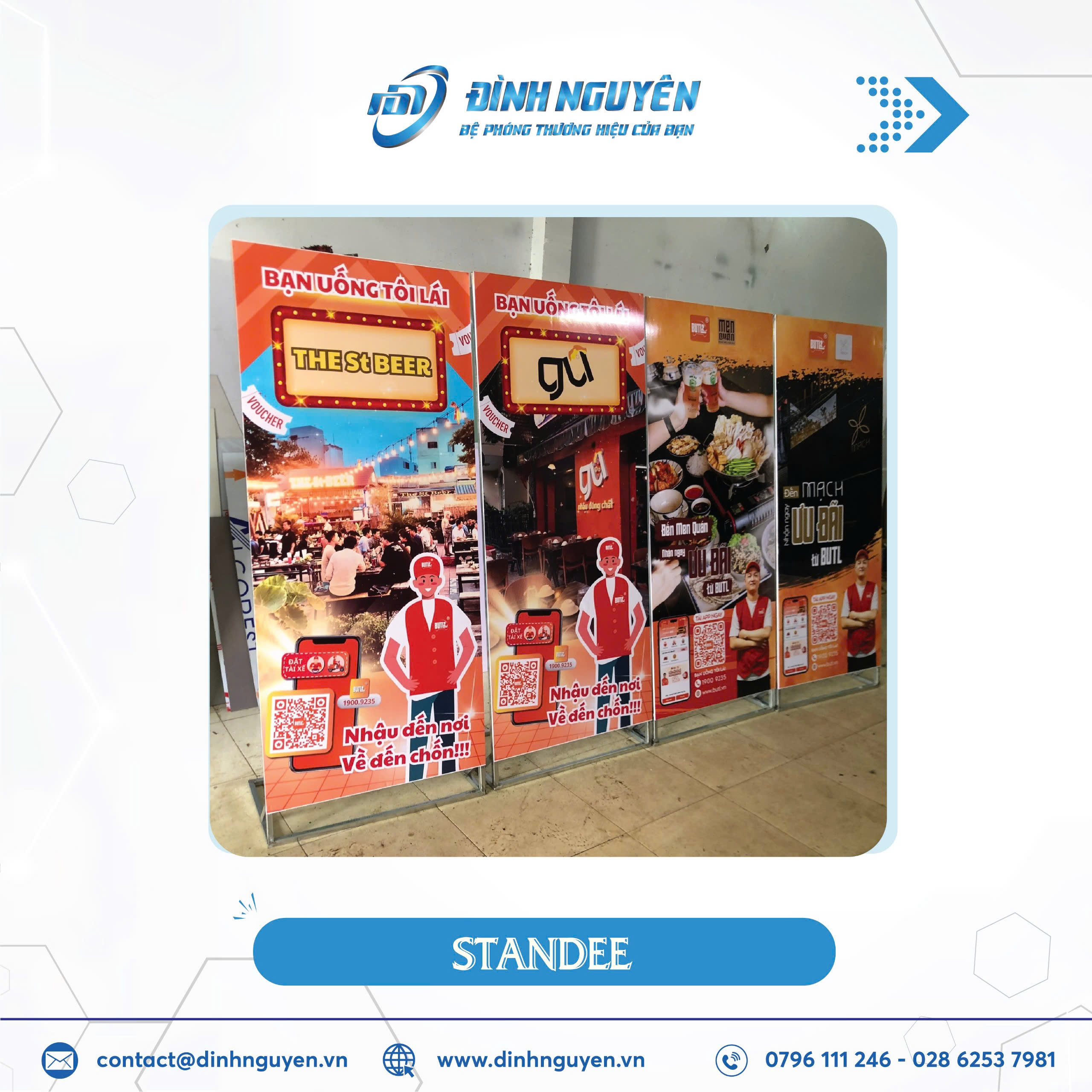 Dịch vụ in ấn Standee uy tín tại TPHCM 