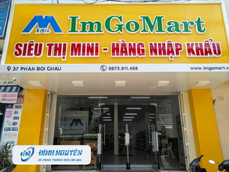 Thi Công Bảng Hiệu Tạp Hóa Đẹp Mắt, thu hút tại Tp.HCM 