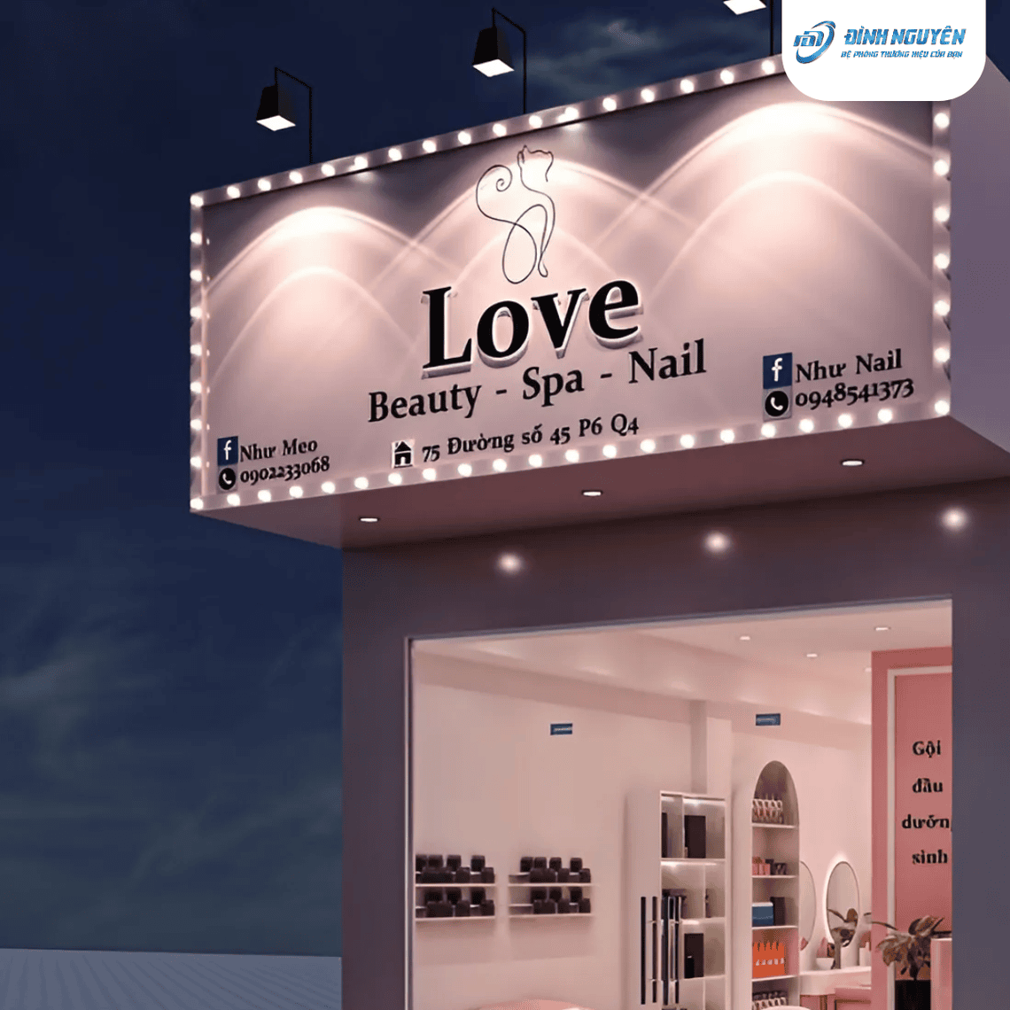 Tên tiệm nails hay, dễ nhớ