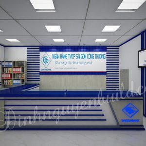 Quầy Lễ Tân Văn Phòng