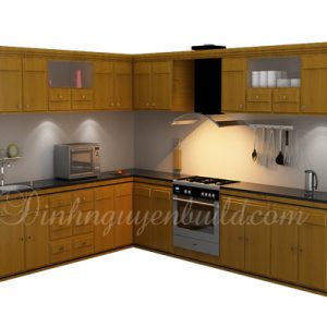 Tủ bếp hiện đại DN03