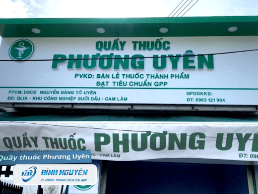bảng hiệu nhà thuốc đẹp