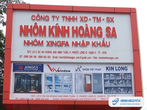 làm bảng hiệu chữ nổi 