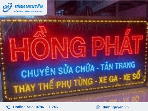 bảng hiệu ma trận đèn LED